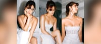 Disha Patani Flaunts Her Ample Cleavage In White Corset Gown - VIDEO